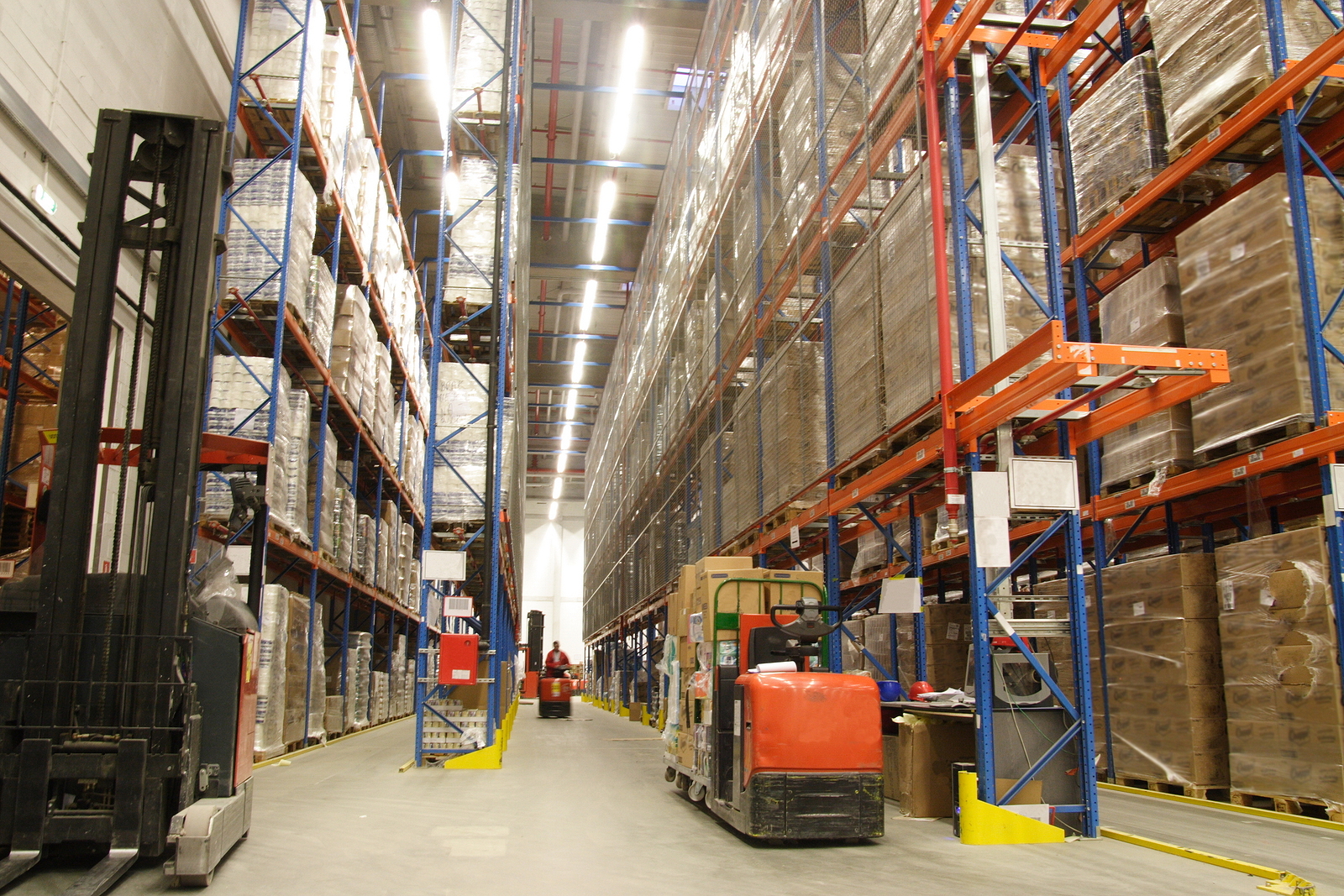 Warehouses and logistics hubs